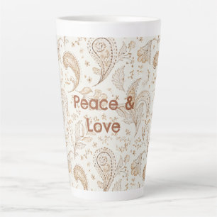 Friedensliebe Bohemian Hippie Sechziger Jahre Pais Milchtasse