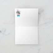 *~* FriedensLiebe Boho Baby-Dusche danken Ihnen Dankeskarte (Innenseite)