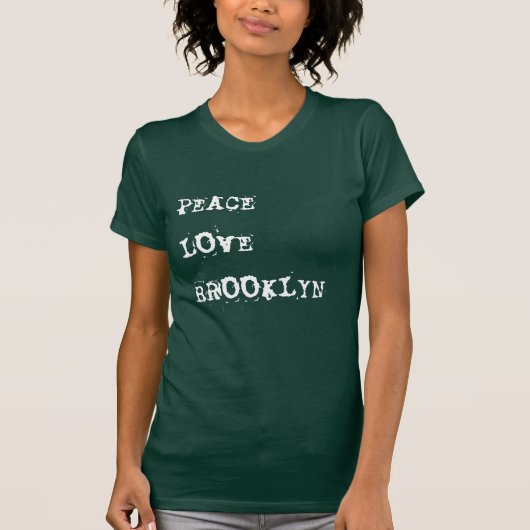 FriedensLiebe Brooklyn T-Shirt (Vorderseite)