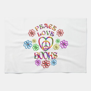 FriedensLiebe-Bücher Handtuch