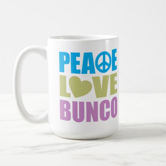 FriedensLiebe Bunco Kaffeetasse (Links)