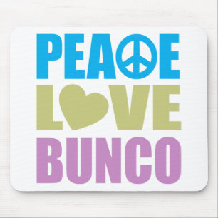 FriedensLiebe Bunco Mousepad