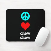 FriedensLiebe Chow-Chow Chow-Chow Mousepad (Mit Mouse)