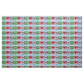FriedensLiebe Demokrat Stoff (Fat Quarter (45,7 x 55,9 cm))