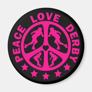 FriedensLiebe Derby Magnet