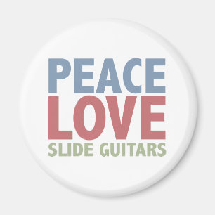 FriedensLiebe-Dia-Gitarren Magnet