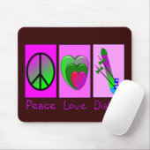FriedensLiebe-Dialyse Mousepad (Mit Mouse)