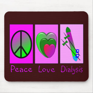 FriedensLiebe-Dialyse Mousepad