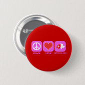 FriedensLiebe die Schweiz Button (Vorne & Hinten)