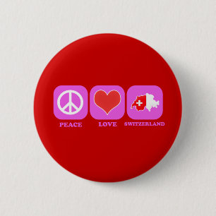 FriedensLiebe die Schweiz Button
