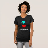 FriedensLiebe Dobermann T-Shirt (Vorne ganz)