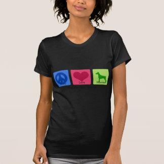 FriedensLiebe-DobermannPinscher T-Shirt