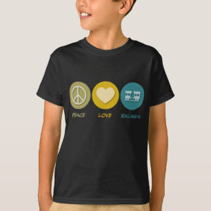 FriedensLiebe-Eisenbahnen T-Shirt