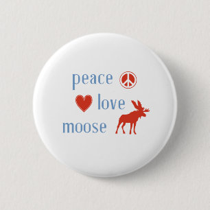 FriedensLiebe-Elche Button