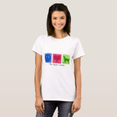 FriedensLiebe-englischer Setzer T-Shirt (Vorne ganz)