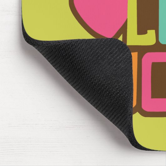 FriedensLiebe-Ente Mousepad (Ecke)