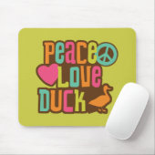 FriedensLiebe-Ente Mousepad (Mit Mouse)