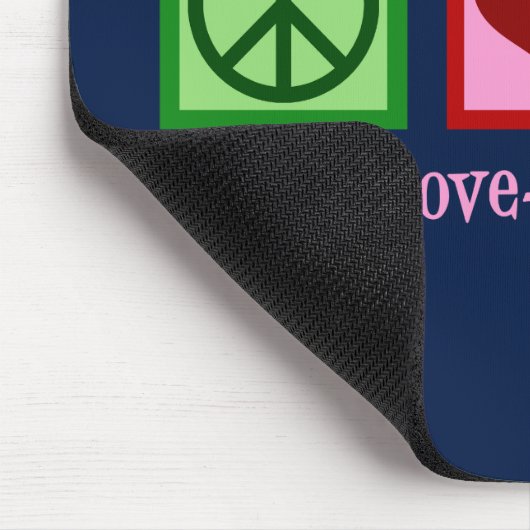 FriedensLiebe-Epidemiologie Mousepad (Ecke)