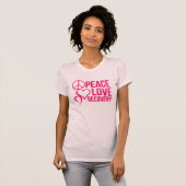 FriedensLiebe-Erholung T-Shirt (Vorne ganz)