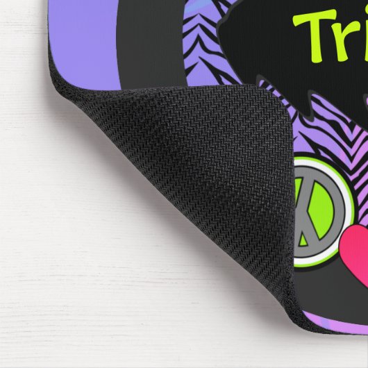 FriedensLiebe Fastpitch Mousepad (Ecke)