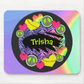 FriedensLiebe Fastpitch Mousepad (Vorne)