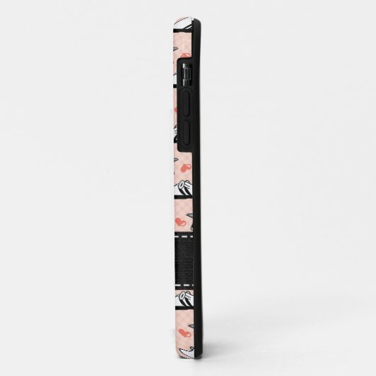 FriedensLiebe-Fechten Case-Mate iPhone Hülle (Hinten/Links)