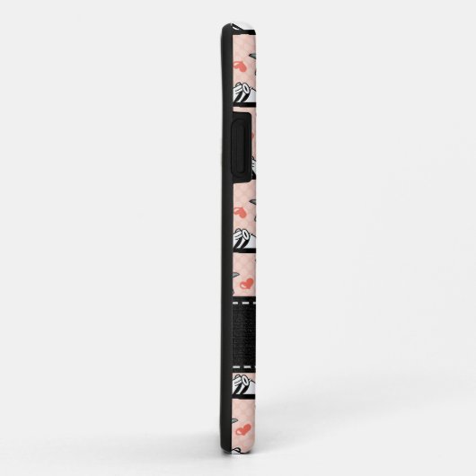 FriedensLiebe-Fechten Case-Mate iPhone Hülle (Hinten/Rechts)