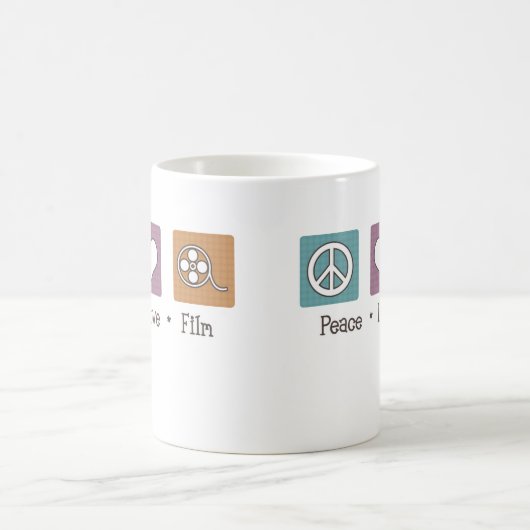 FriedensLiebe-Film Kaffeetasse (Mittel)