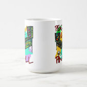 FriedensLiebe-Flipperautomat Kaffeetasse (Mittel)