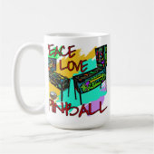 FriedensLiebe-Flipperautomat Kaffeetasse (Links)