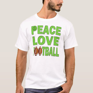 FRIEDENSLiebe-FUSSBALL T-Shirt