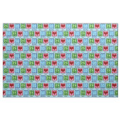 FriedensLiebe-Geburtshilfe-niedliche Hebamme Stoff (Fat Quarter (45,7 x 55,9 cm))