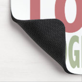 FriedensLiebe-Geografie Mousepad (Ecke)