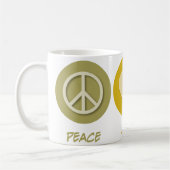 FriedensLiebe-Geophysik Kaffeetasse (Links)