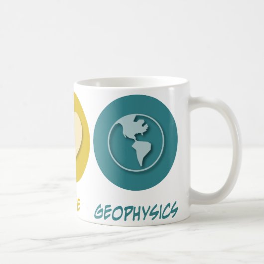 FriedensLiebe-Geophysik Kaffeetasse (Rechts)
