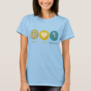 FriedensLiebe-Geophysik T-Shirt