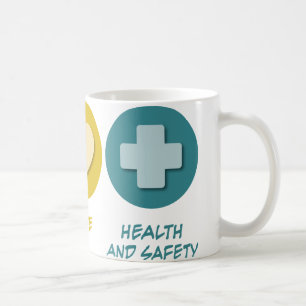 FriedensLiebe-Gesundheit und Sicherheit Kaffeetasse