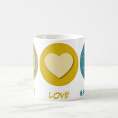 FriedensLiebe-Gewebelehre Kaffeetasse (Mittel)