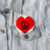 FriedensLiebe-Gleichheit Button (Beispiel)