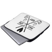 FRIEDENSLIEBE GOLF LAPTOPSCHUTZHÜLLE (Vorne Knopf)