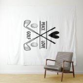 FRIEDENSLIEBE GOLF WANDTEPPICH (Beispiel (Horizontal))