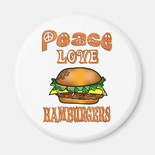 FriedensLiebe-Hamburger Magnet