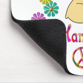 FRIEDENSLiebe-HAMSTER Mousepad (Ecke)