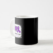 Friedensliebe Heilung Drogenüberdosis-Bewusstsein Kaffeetasse (Vorderseite Links)