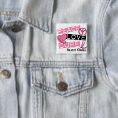 FRIEDENSLiebe-HEILUNGS-BRUSTKREBS Button (Beispiel)