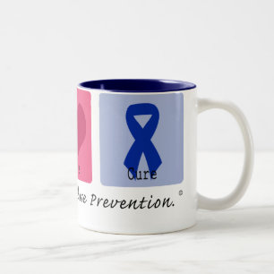 FriedensLiebe-Heilungs-Kindesmissbrauch Zweifarbige Tasse