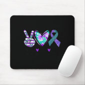 Friedensliebe Hoffnung Suizidpräventionsbewusstsei Mousepad (Mit Mouse)