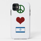 FriedensLiebe Israel Case-Mate iPhone Hülle (Rückseite)