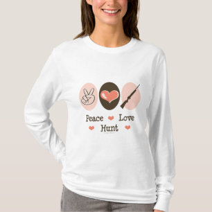 FriedensLiebe-JagdHoodie T-Shirt