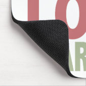 FriedensLiebe-Jahrbuch Mousepad (Ecke)